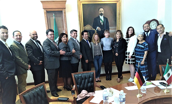 PPP-Projekt Mexico 4 Meeting im Rathaus Naucalpan